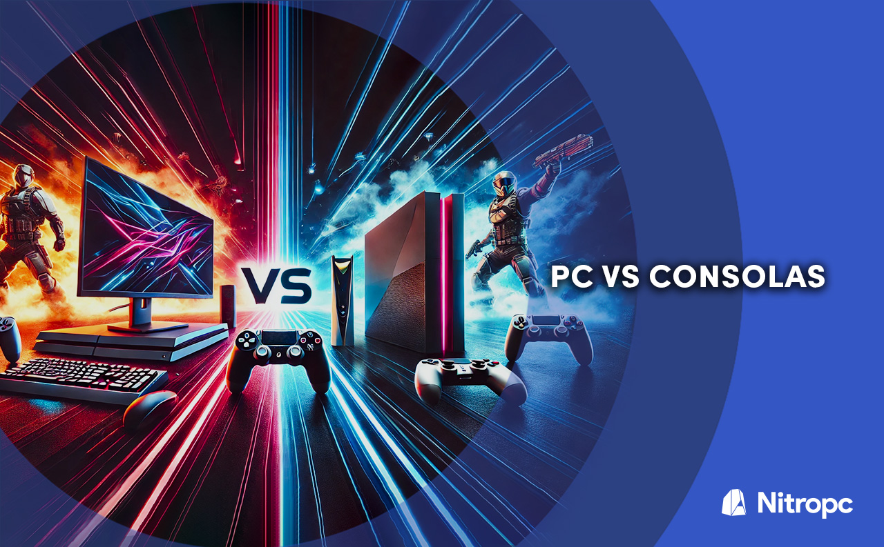 PC vs Consolas: ¿Qué es mejor para jugar a videojuegos?